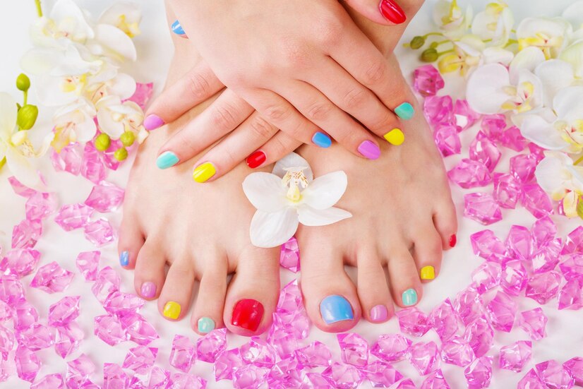 manicure and pedicure