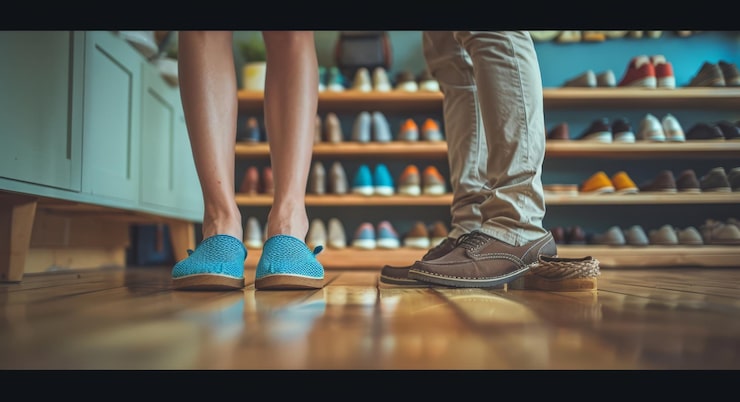 Comfortable sandals and sneakers